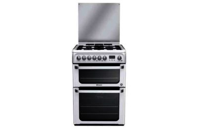 Hotpoint HUD61P Dual Fuel Cooker - Inst/Recycle